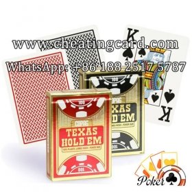 Texas Hold'em Cheat Marked Cards