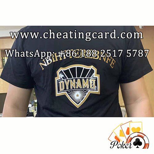 T-shirt Poker Cheating Scanner Camera