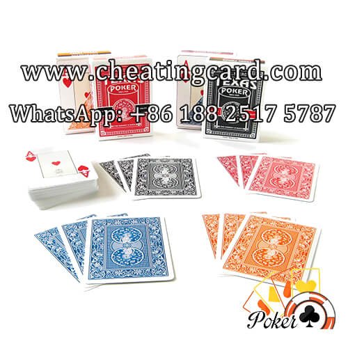 Dal Negro Texas Holdem Marked Deck for Poker Lenses