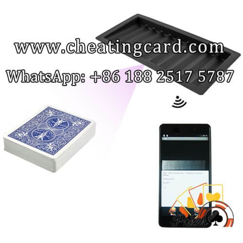 Chip Tray Barcode Marked Cards Scanner Camera